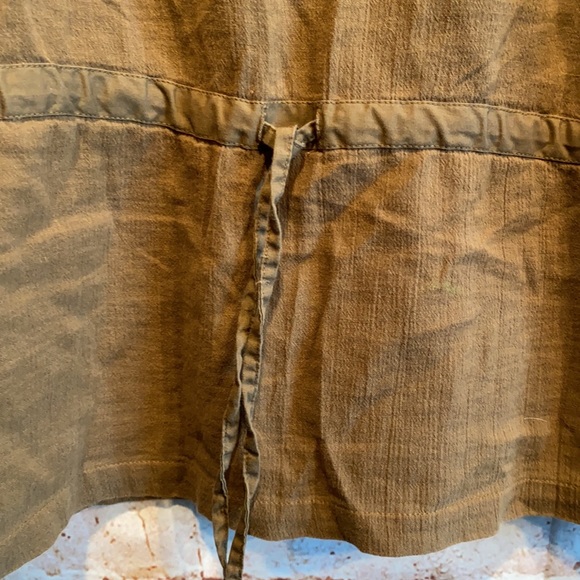 Vintage Columbia button down blouse scoop neck L - Picture 5 of 12